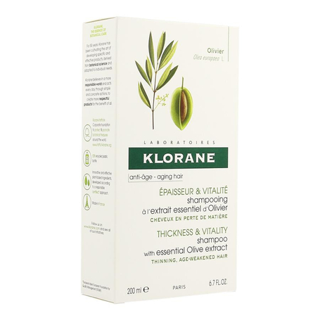 Klorane Shampoo olijf 400ml