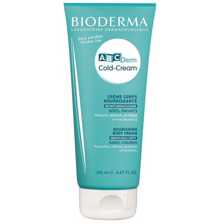 Bioderma ABCDerm Cold Cream Lichaam Gezicht Baby 200ml