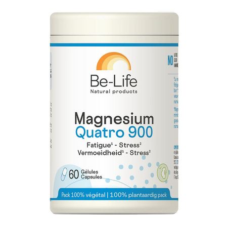 Be-Life Magnesium quatro 900 pot 60st