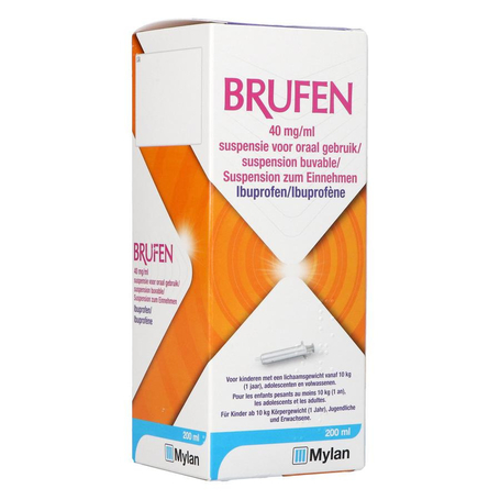 Brufen 40mg/ml susp oraal gebruik 200ml