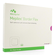 Mepilex border flex pans 15x15cm 5 595400