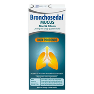 Bronchosedal Mucus Miel & Citron toux productive 20mg/ml sirop 300ml