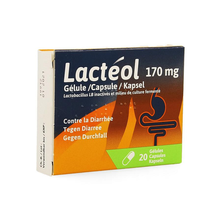 Lactéol Contre La Diarrhée 20pc