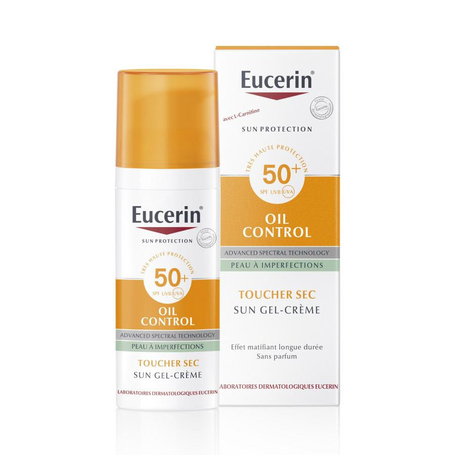 Eucerin sun oil control touch. sec ip50+ 50ml