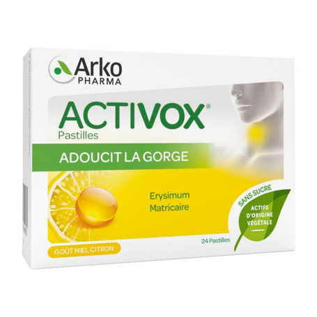 Activox keelpijn zuigtabletten 24