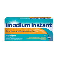 Imodium Instant diarrhée aiguë/chronique comprimés fondants 20pc