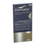 Dermatix silicone sheet fabric adh 4x13cm 1