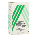 Pilocarpine-isopto 1 % collyre 15ml