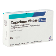 Zopiclone viatris 7,5mg comp 30