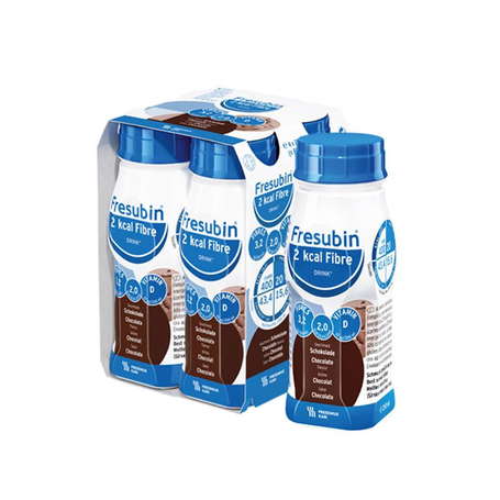 Fresubin 2 kcal fibre drink 200ml chocolat/chocolade
