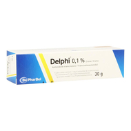 Bepharbel Delphi Crème derm 1 x 30g 0,1%