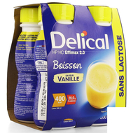 Delical effimax 2.0 vanille 4x200ml
