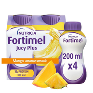 Fortimel jucy plus mango ananas 4x200ml 185085