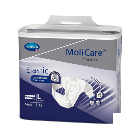 Molicare Premium elastic 9 drops L 24pc