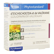 Phytostandard goudpapaver-valerian tabletten 30 blister