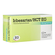 Irbesartan hct eg 150 mg/12,5 mg comp pell 98