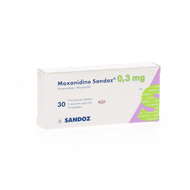 Moxonidine sandoz comp 30 x 0,3mg