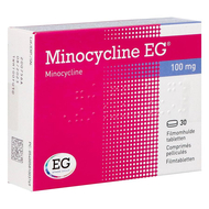 Minocycline eg 100 mg comp pell 30