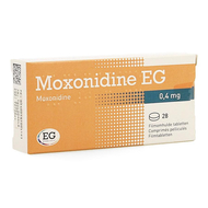 Moxonidine eg comp 28x0,4mg