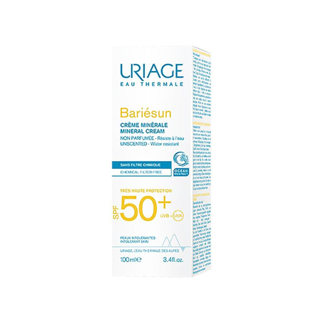 Uriage Bariesun Crème Minerale SPF50+ 100 ml