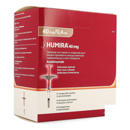 Humira 40mg/0,4ml opl inj voorgev.sp 6x40mg/0,4ml