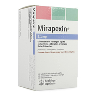 Mirapexin 2,10mg abacus verlengde afgifte comp 100