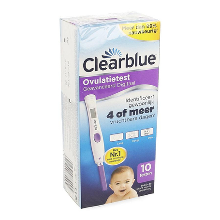 Clearblue advanced test ovulation 10 tests