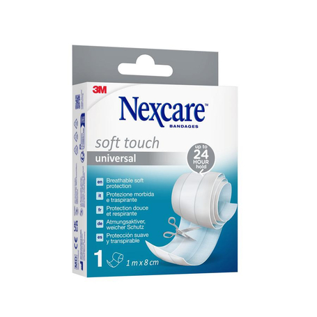 Nexcare 3m universal soft touch pansement 1mx8cm 1