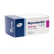 Mycobutin caps 100x150mg