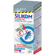 Silikom once shampoo a/luizen a/neten 200ml