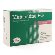 Memantine 10 mg eg comp pell 56 x 10mg