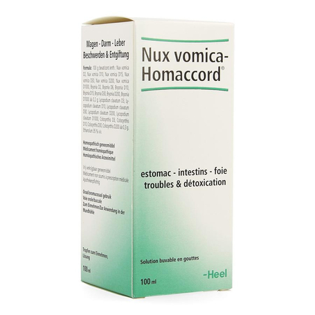 Nux vomica-homaccord gutt 100ml heel