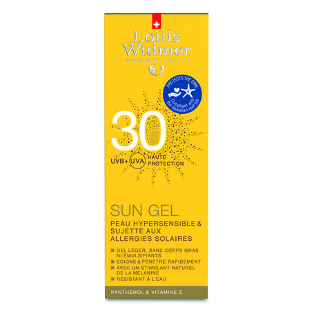 Widmer Sun Gel SPF30 Parfumée 100ml
