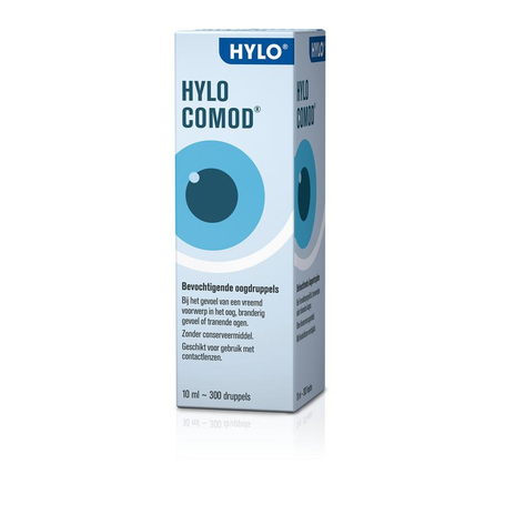 Hylo-comod gutt oculaires 10ml
