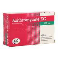 Azithromycine 250 mg eg comp pell 24x250 mg