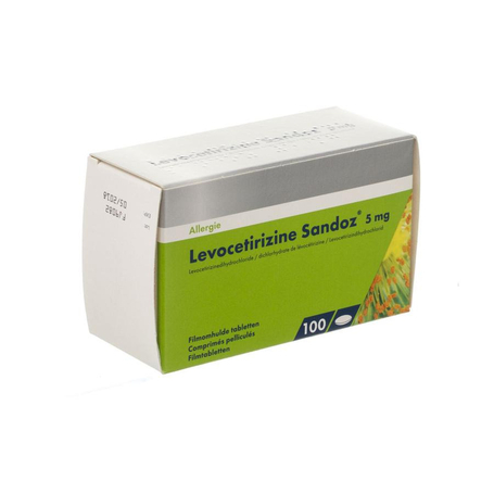 Sandoz Levocetirizine 5mg tabletten 100 x 5mg