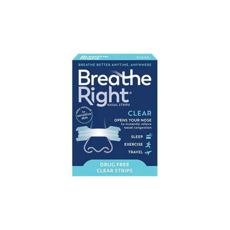 Breathe right clear regular 30