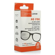 Pharmalens No fog anti-damp doekjes bril 20st