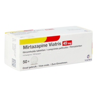 Mirtazapine viatris 45mg comp 50