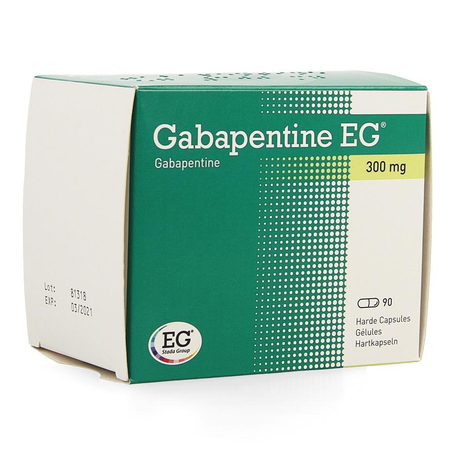 Gabapentine eg 300mg caps 90 x 300 mg