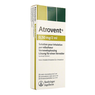 Atrovent monodose 0,50mg/2ml vials 20