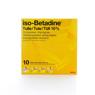 Iso Betadine Tulles Compresses 10pc
