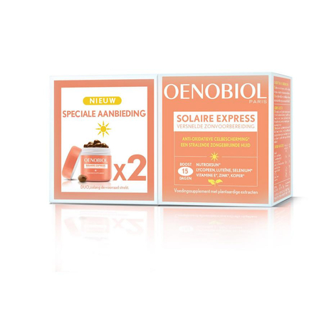 Oenobiol Solaire express capsules 2x15st