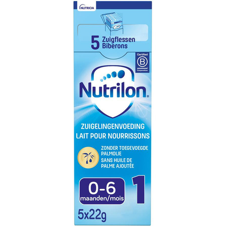 Nutrilon 1 lait nourrissons 5x22,9g rempl.3707106