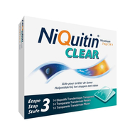 Niquitin clear patches 14 x 7mg
