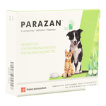 Parazan Ontworming hond/kat tabletten 6st