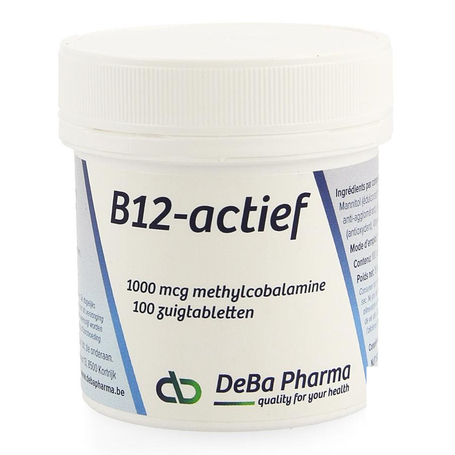 Vitamine b12 1000mcg methylcobalamine zuigtabl 100