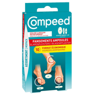 Compeed Pansements ampoules assortiment 10pc