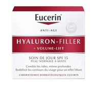 Eucerin Hyaluron-Filler + Volume-lift anti-age soin de jour peau mixte SPF15 50ml