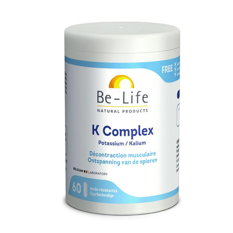 Be life K complex minerals gélules 60pc